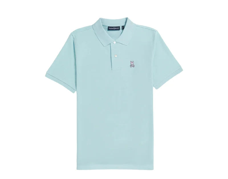 Men's plus - size pocket t - shirts with a classic lookPsycho Bunny Men's Classic Polo Seafoam B6K001Y1PC-SEF Men's plus - size pocket t - shirts with a classic lookPsycho Bunny Men's Classic Polo Seafoam B6K001Y1PC-SEF