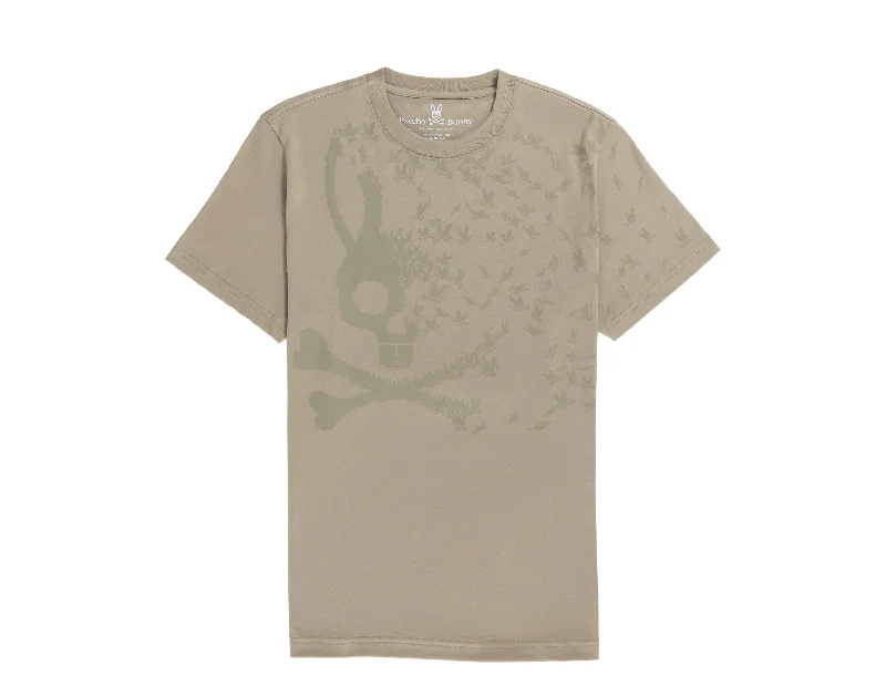 Men's v - neck muscle t - shirts for a body - building aestheticPsycho Bunny Mullen Crew Neck Graphic Wet Sand Men's Tee B6U618X1PC-WTD Men's v - neck muscle t - shirts for a body - building aestheticPsycho Bunny Mullen Crew Neck Graphic Wet Sand Men's Tee B6U618X1PC-WTD