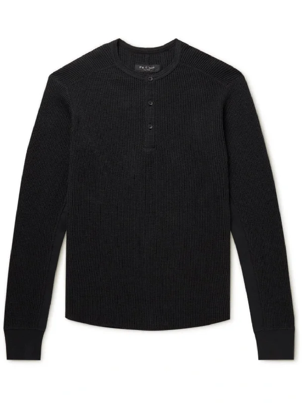 Men's tie - dye t - shirts with a bohemian styleRag & Bone Men's Lightweight Waffle Henley, Black Men's tie - dye t - shirts with a bohemian styleRag & Bone Men's Lightweight Waffle Henley, Black