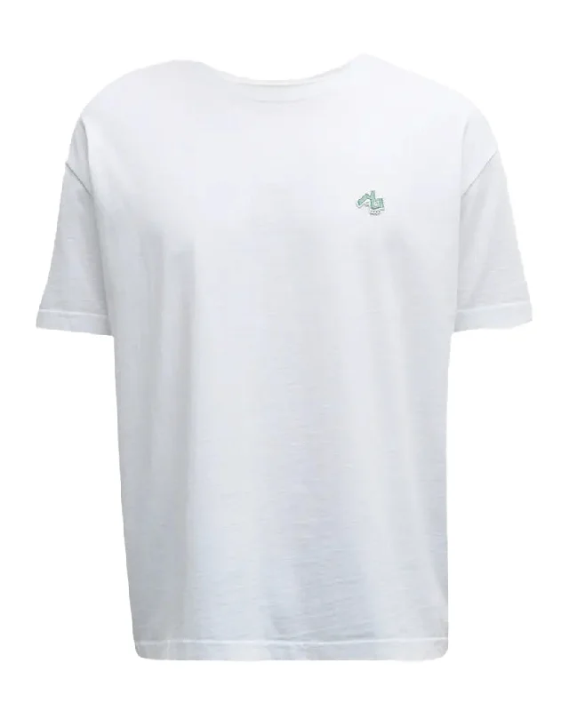 Men's button - front t - shirts with a unique artistic printRag & Bone Men's RB Monster T-Shirt, White Men's button - front t - shirts with a unique artistic printRag & Bone Men's RB Monster T-Shirt, White