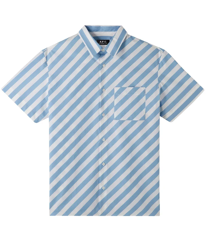Men's smart - casual checkered t - shirts for semi - formal occasionsRiley short-sleeve shirt Men's smart - casual checkered t - shirts for semi - formal occasionsRiley short-sleeve shirt