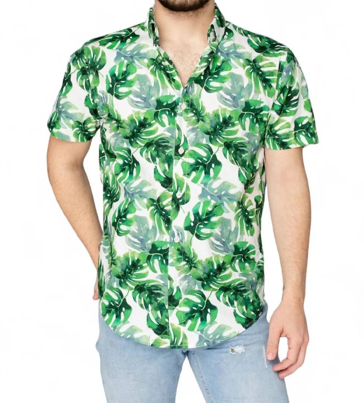 Men's moisture - wicking athletic t - shirts for intense workoutsRobert Button Down Dress Shirt In Maui Men's moisture - wicking athletic t - shirts for intense workoutsRobert Button Down Dress Shirt In Maui
