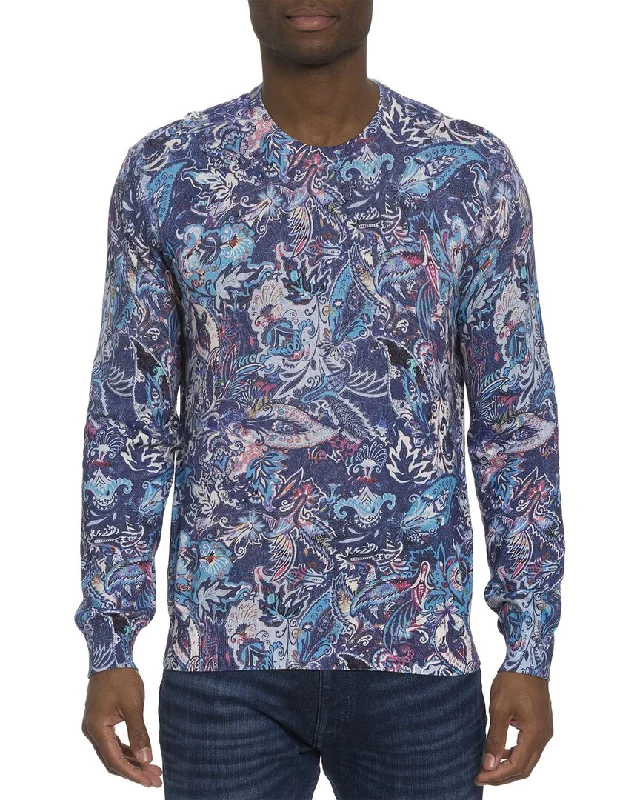 Men's v - neck muscle t - shirts for a body - building aestheticRobert Graham Meier Knit Linen-Blend Top Men's v - neck muscle t - shirts for a body - building aestheticRobert Graham Meier Knit Linen-Blend Top