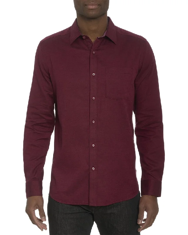 Men's smart - casual checkered t - shirts for semi - formal occasionsRobert Graham Santa Croce Woven Shirt Men's smart - casual checkered t - shirts for semi - formal occasionsRobert Graham Santa Croce Woven Shirt
