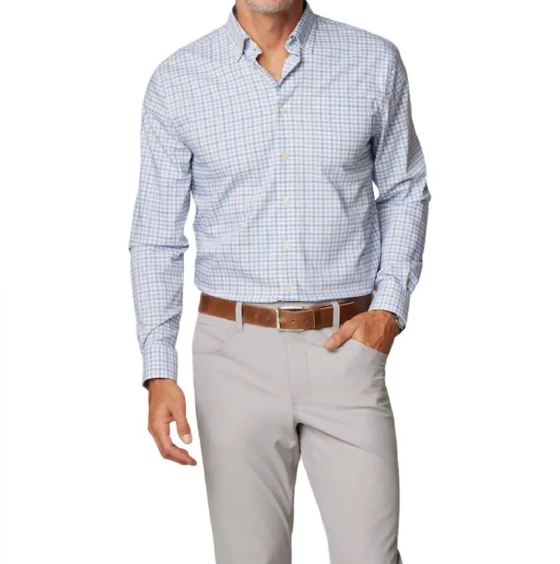 Men's UV - protection t - shirts for outdoor activities in the sunRylen Performance Button Up Shirt In Wake Men's UV - protection t - shirts for outdoor activities in the sunRylen Performance Button Up Shirt In Wake