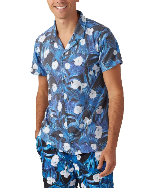 Men's tie - dye t - shirts with a bohemian styleSol Angeles Floral Cabana Shirt
