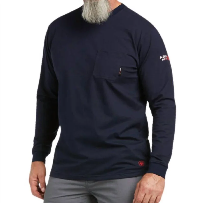 Men's lightweight performance t - shirts for running marathonsStretch Logo T-Shirt In Navy,usa Men's lightweight performance t - shirts for running marathonsStretch Logo T-Shirt In Navy,usa