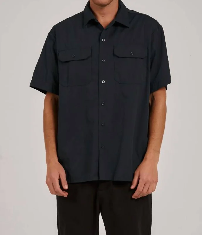 Men's long - sleeve henley t - shirts with button - down placketsUnion Work Shirt In Spruce Men's long - sleeve henley t - shirts with button - down placketsUnion Work Shirt In Spruce