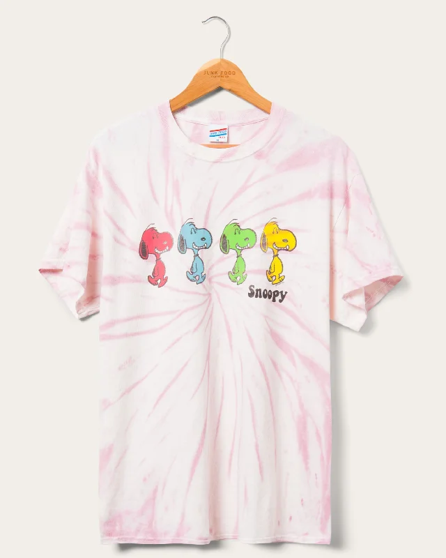 Men's mock - neck t - shirts with a modern and sleek styleUnisex Snoopy Grateful Pup Flea Market Tee Men's mock - neck t - shirts with a modern and sleek styleUnisex Snoopy Grateful Pup Flea Market Tee