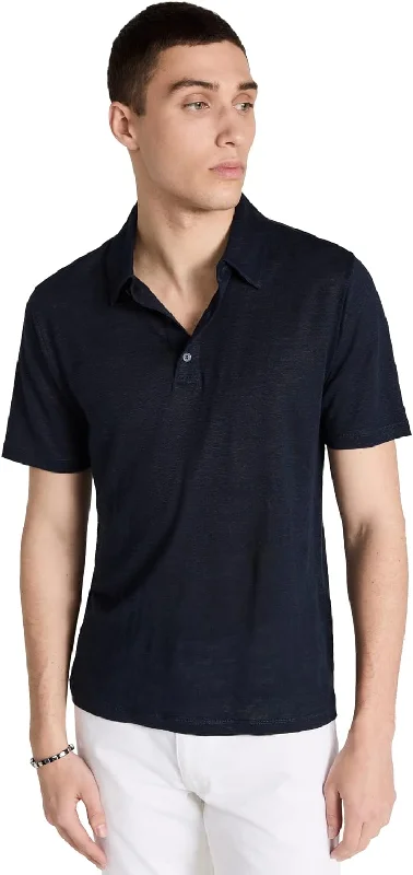 Men's plus - size pocket t - shirts with a classic lookVince Mens Linen Short Sleeve Polo Shirt, Coastal Men's plus - size pocket t - shirts with a classic lookVince Mens Linen Short Sleeve Polo Shirt, Coastal