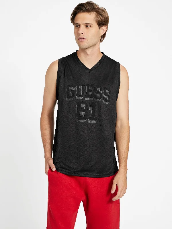 Men's printed Hawaiian t - shirts for tropical vacationsWiley Logo Tank
